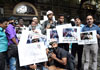 Photojournalist-Journalist Protest March on Bombay House in Mumbai.