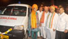 M.P.EKNATH GAIKWAD OPENING CEREMONY AMBULANCE AT DADAR.