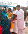 PRESIDENT SMT PRATIBHATAI PATIL IN MUMBAI .