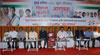 Legendry Actress & Ex MP Shabana Azmi & MRCC President Sanjay Nirupam at MRCC Rajiv Gandhi Bhavan.