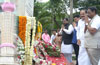 August Kranti Din in Mumbai at August Kranti Maidan.