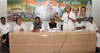 ALL CONGRESS LEADER'S MEETS AT RAJIV GANDHI BHAVAN (MRCC) AZAD MAIDAN.