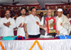 MINISTER NARAYANRAO RANE & SABHAPATI SHIVAJIRAO DESHMUKH AT RAJAPUR. MINISTER NARAYANRAO RANE & SABHAPATI SHIVAJIRAO DESHMUKH AT RAJAPUR.