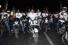 BJP Bike Rally at Andheri Leaded by Prasad Lad.