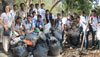 "Cleanliness is Godliness" on Father of the Nation Mahatma Gandhi Smruti Din campaign by Environment Cell MRCC at National Park Borivali.