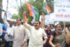Mumbai Congress Protest against Reliance & TATA Power for Electricity Bill Rates Hike. Mumbai Congress Protest against Reliance & TATA Power for Electricity Bill Rates Hike.