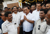 176-Bandra(E) Assembly Constituency Congress-NCP Candidate Narayanrao Rane on End Of Election Day Thanks to all Voter's & Party Workers at Bandra.