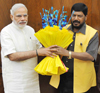 RPI Chief & MP Ramdas Athawale meets Prime Minister Narendra Modi at Delhi.