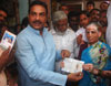 Rajiv Gandhi Jivandayee Aarogya Yojana Card Distribution In Chandivali By The Hands Of Guardian Minister NASIM KHAN.