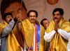 RPI PARTY (A) CELEBRATING ON 55TH ANNIVESARY DAY AT KAMGAR MAIDAN PAREL.