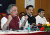 UNION MINSTER FOR STATE SHRI.GURUDAS KAMAT, MINISTER MADHUKAR CHAVAN,  AT VERSOVA ANDHERI.
