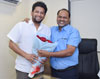 Yuva Leader Sujay Vikhe Patil Meets Mahade Jankar Senior Cabinate Minister as Minister for Animal Husbandry, Dairy Development and Fisheries Development.