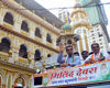South Mumbai Congress/NCP/PRP (Kawade) Republican Party of India(Democratic)Alliance MP.Candidate Milind Deora Election Campaign Rally in South Mumbai Parliamentary Constituency at Nagpada Assembly.