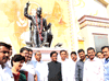 BJP Newly Appointed State President Raosaheb Danve - Patil at Dadar Chaity Bhoomi,Savarkar & Balasaheb Thackeray Smarak.