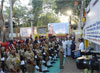 Tribute to Bharat Ratna Dr.Babasaheb Ambedkar on his Mahaparinirvan Din at Chaitya Bhoomi Dadar in Mumbai.