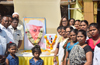 Congress Leader MLA Varshatai Gaikwad with Team Paid Tribute to Pandit Jawaharlal Nehru and Sh. Lahuji Vastad Salve on their Birth Anniversaries at 90ft road Dharavi.