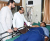 Opposition Party Leader MLA Radhakrishna Vikhe Patil visited Chemical company Blast Spot at MIDC Dombivli.