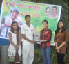 MUMBAI CONGRESS FELICITATES ARMAN ZAFAR AT AZAD MAIDAN.