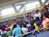 RAHUL GANDHI AT WANKHEDE STADIUM MUMBAI.