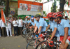 CYCLE RACE ON MLA KALIDAS KOLAMBKAR BIRTHDAY AT DADAR.