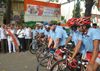 CYCLE RACE ON MLA KALIDAS KOLAMBKAR BIRTHDAY AT DADAR.